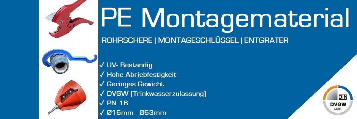 PE Montagematerial